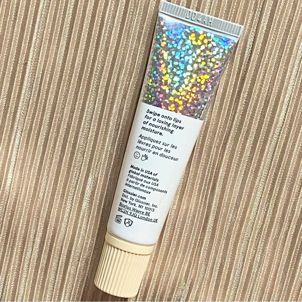 Glossier Balm Dotcom Birthday Cake Hydrating Lip Balm Clear 0.5 fl oz